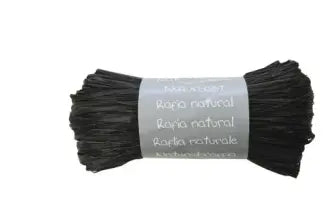 Raphia Naturel 50G Noir CLAIREFONTAINE