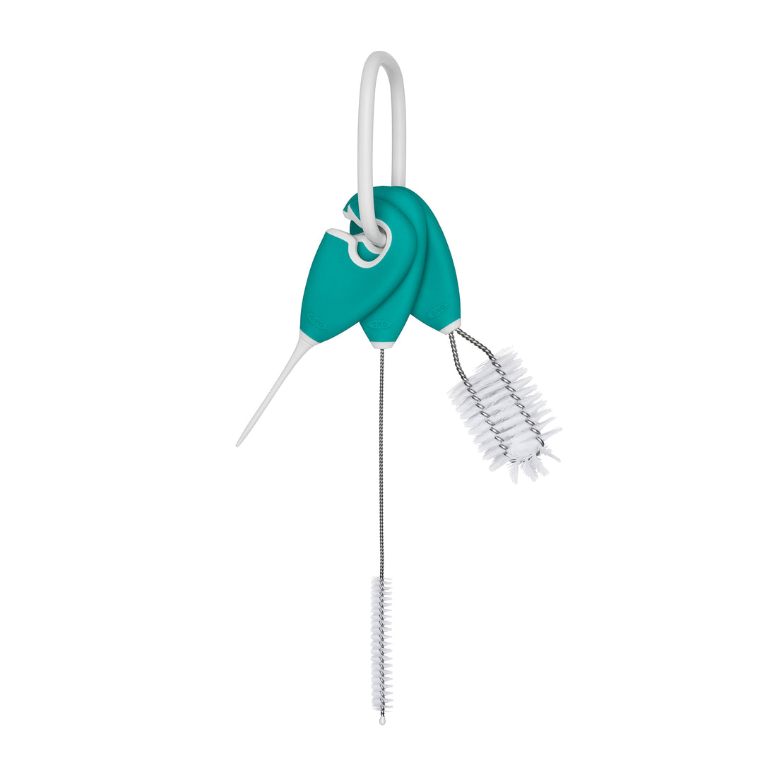 ENSEMBLE DE NETTOYAGE POUR PAILLES ET GOBELETS - TURQUOISE OXO TOT