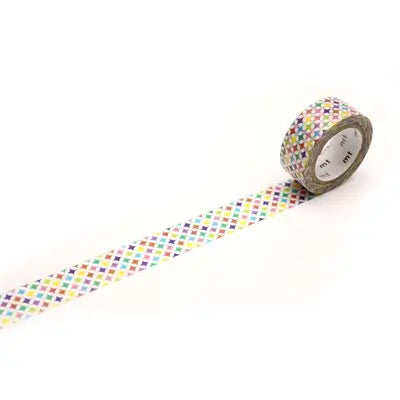 Ruban Washi 15mmx7m Cercle Étincelant MT TAPES