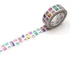 Ruban Washi 15mmx7m Pot Coloré MT TAPES