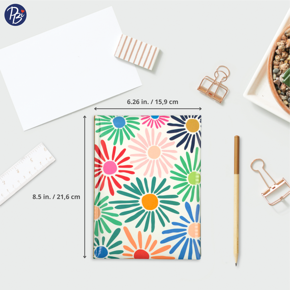 CAHIER DE NOTES - FLOWER POWER PBI LIVRES NOTES