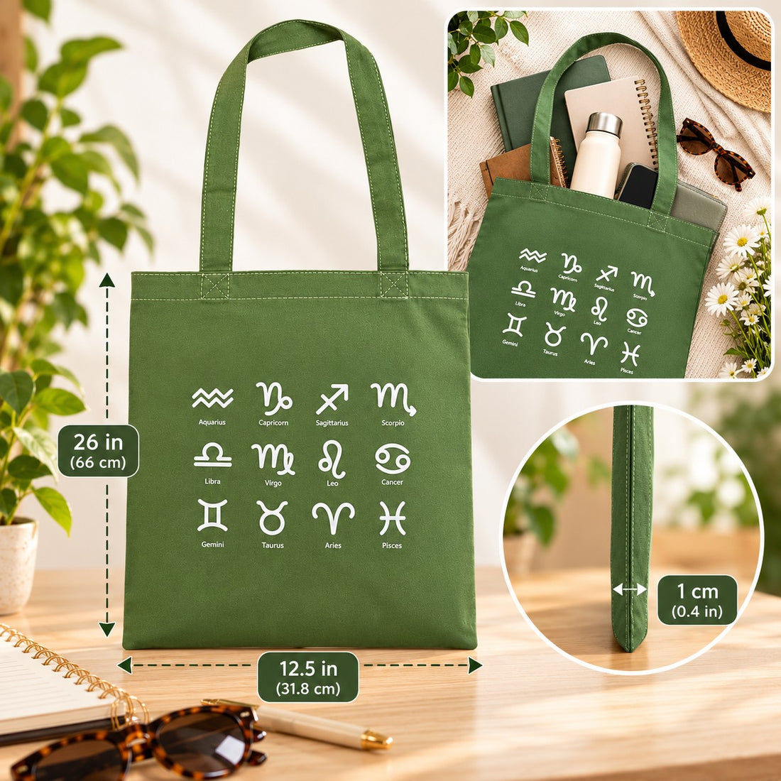 TOTE BAG - SIGNES ASTROLOGIQUES - PBI AUTRES