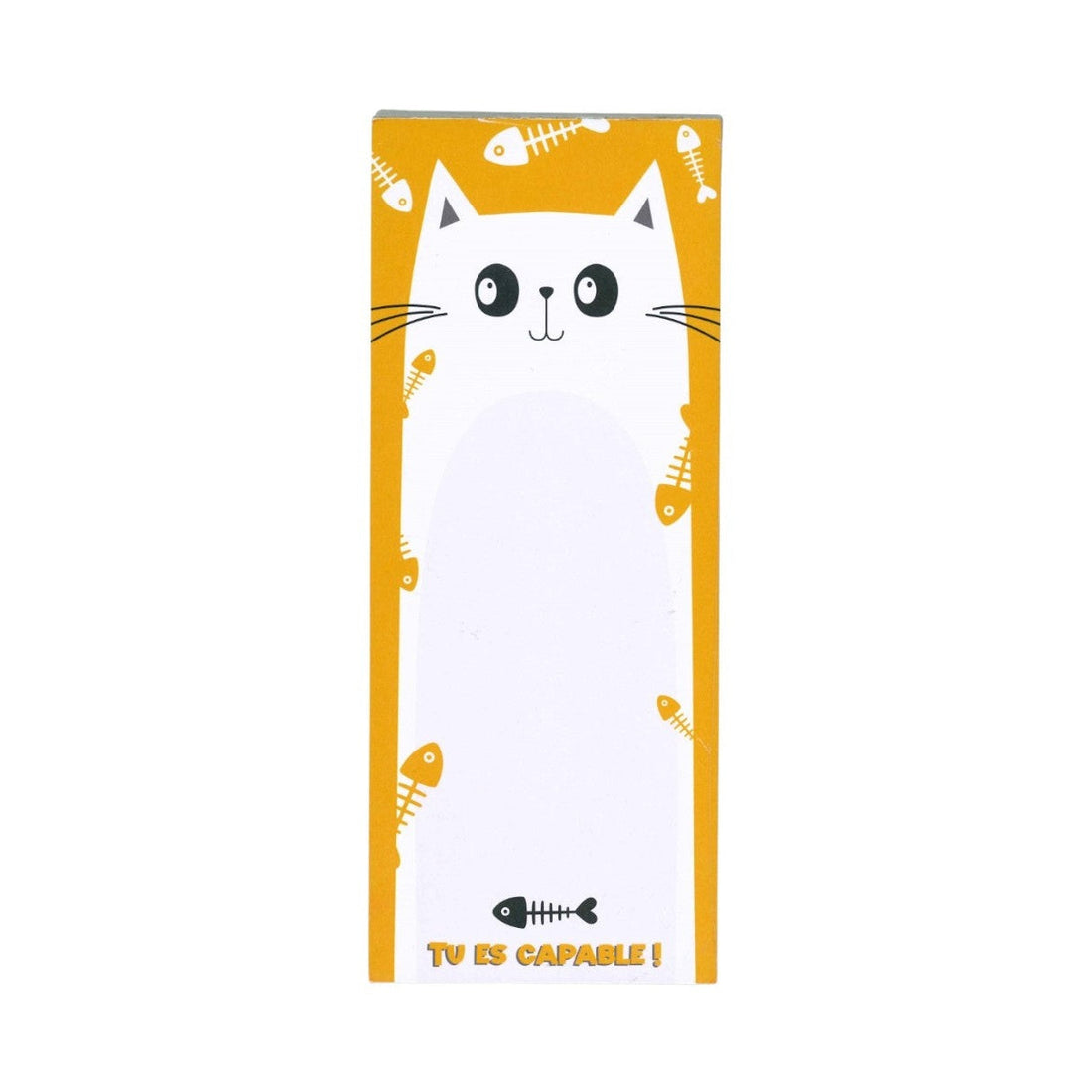 NOTEPAD- CHAT JAUNE PBI AUTRES