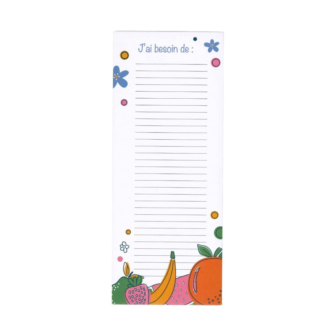 NOTEPAD- ÉPICERIE PBI AUTRES