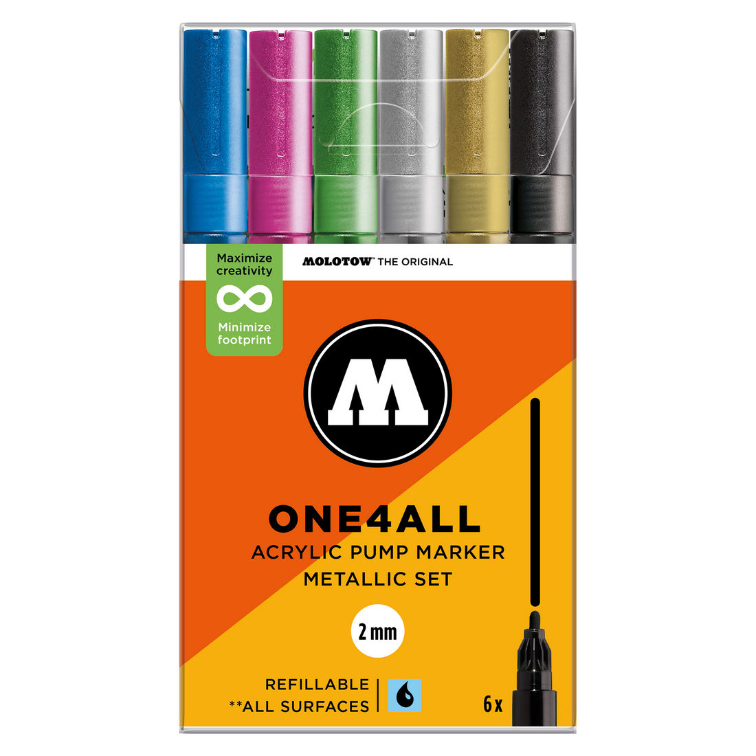 ONE4ALL™ 127HS Metallic Set MOLOTOW