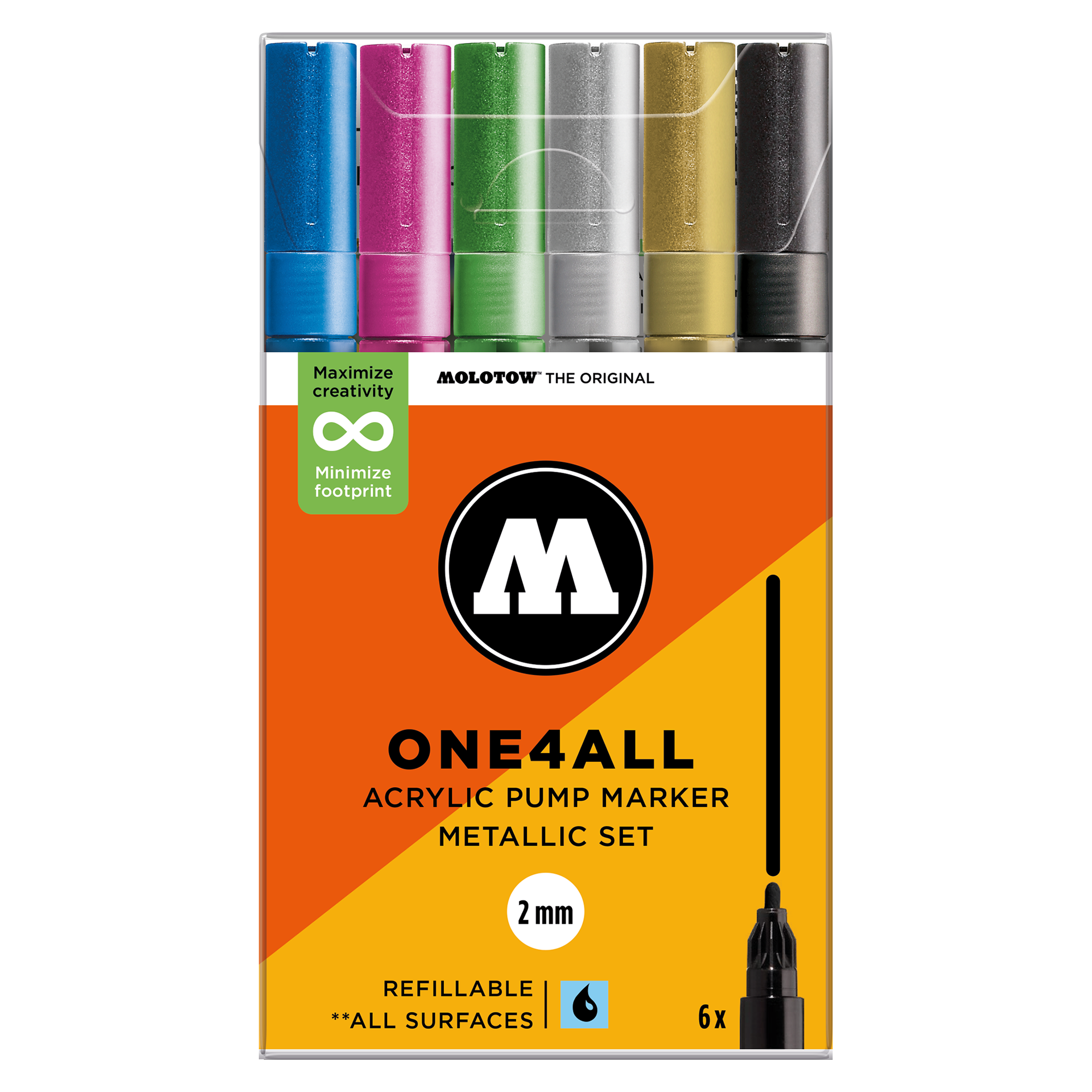 ONE4ALL™ 127HS Metallic Set MOLOTOW