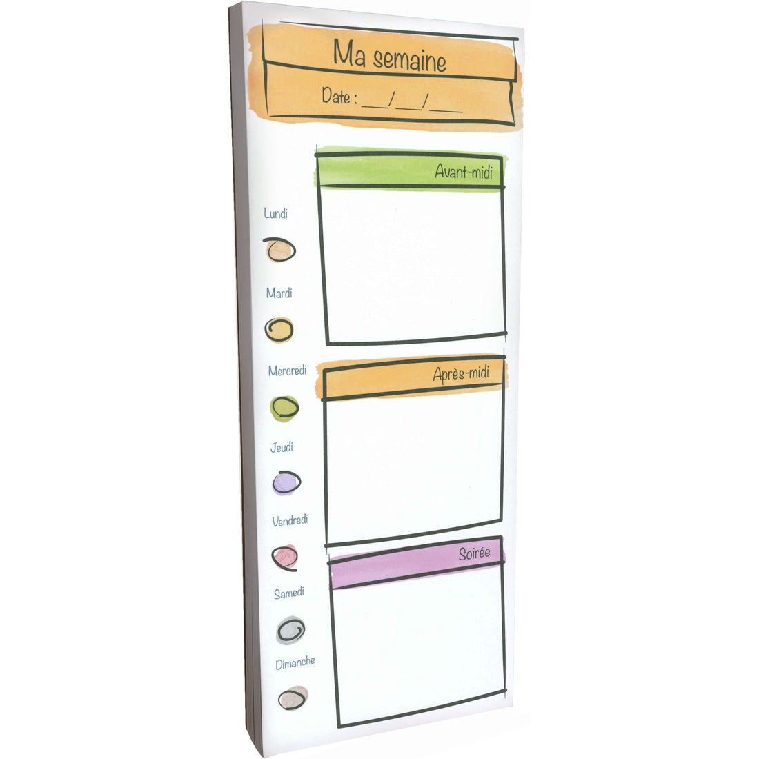 NOTEPAD- MA SEMAINE PBI AUTRES