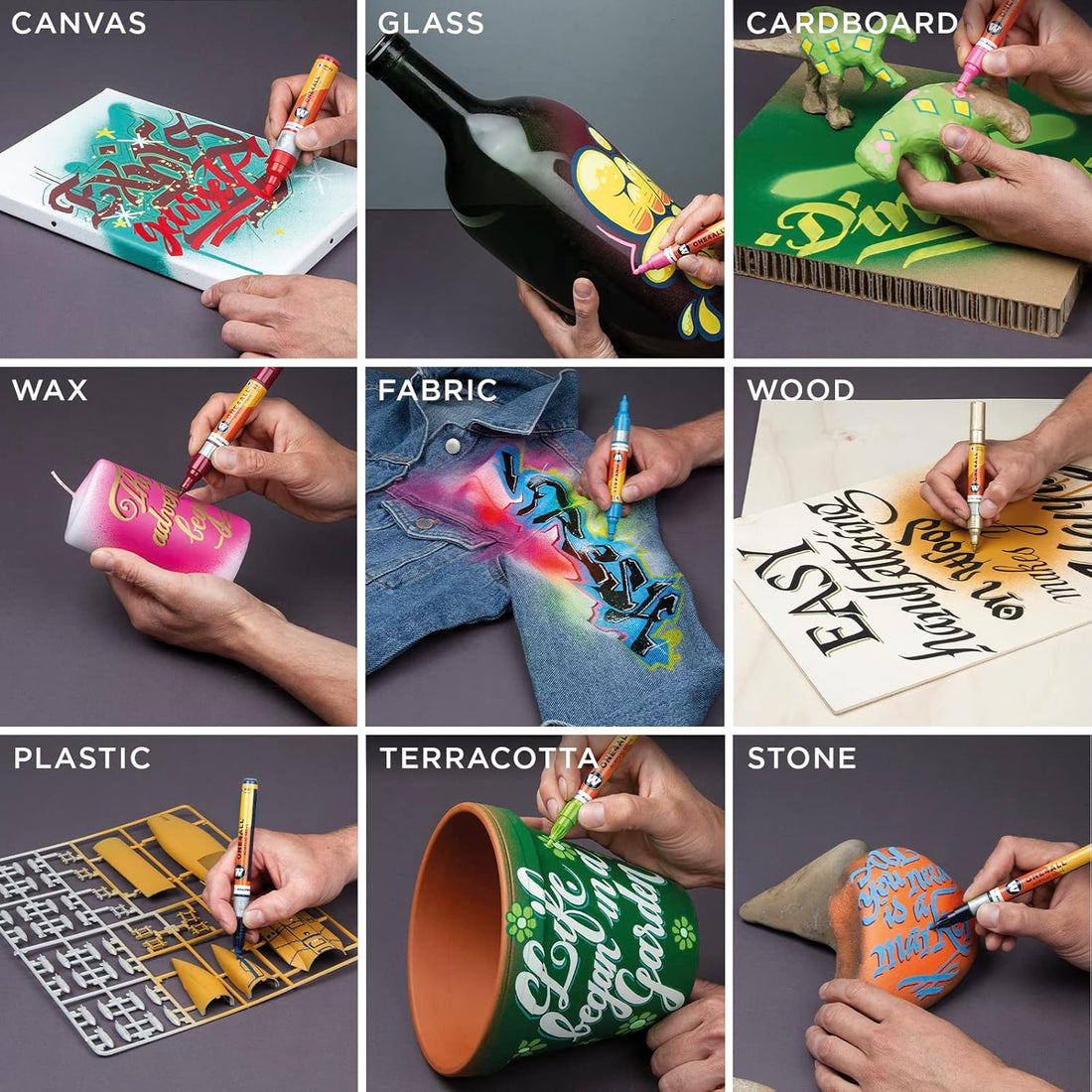 ONE4ALL™  Acrylic Twin Metallic Set