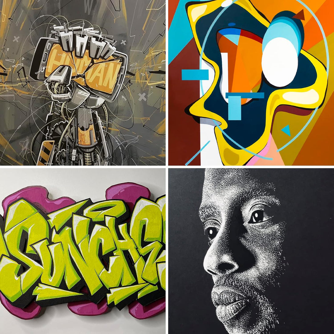 ONE4ALL™  Acrylic Twin Metallic Set