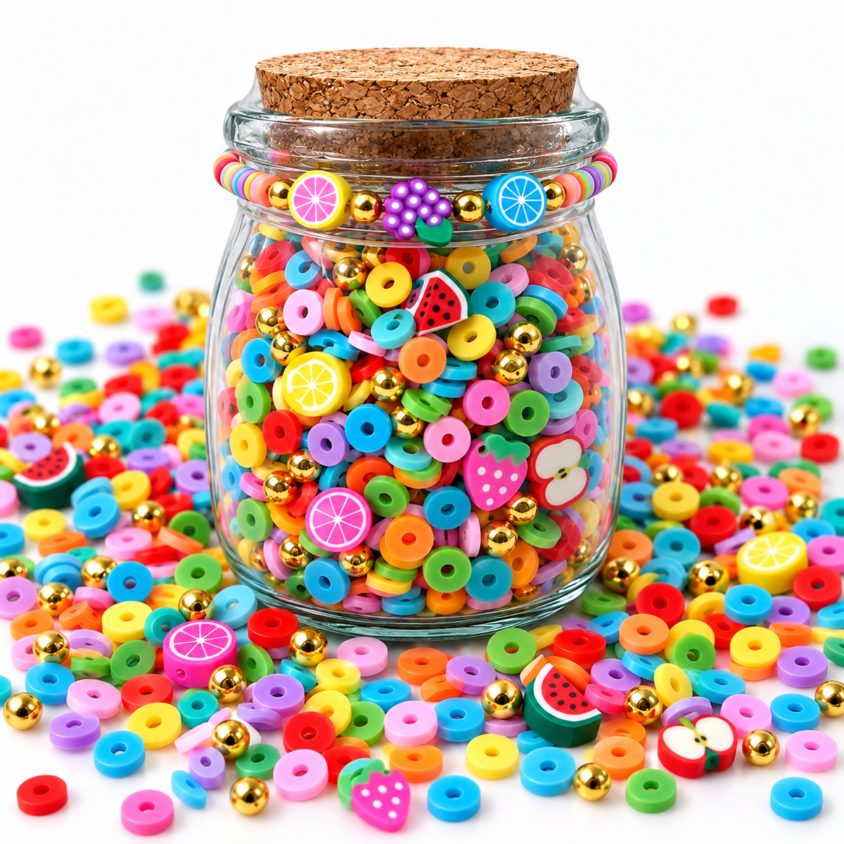 Kit de bracelet d'amitié – Perles multicolores - PBI ART