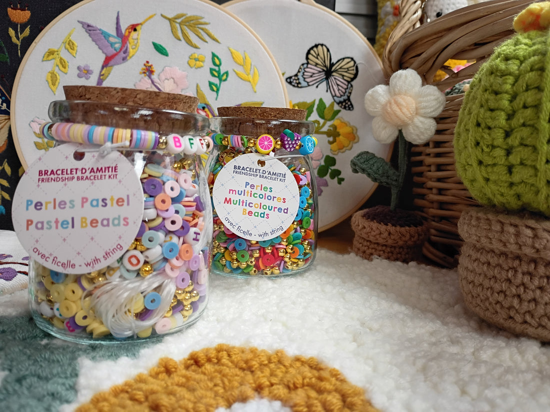 BOCAL D'ACTIVITÉS DIY – PERLES PASTEL PBI ART