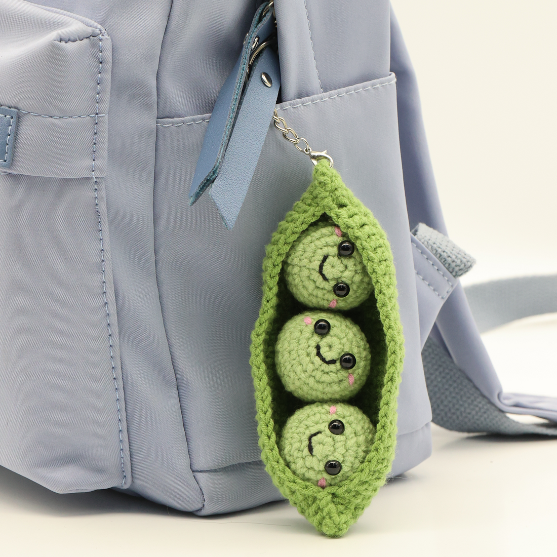 KIT DIY PORTE-CLÉS CROCHET – PETITS POIS PBI ART