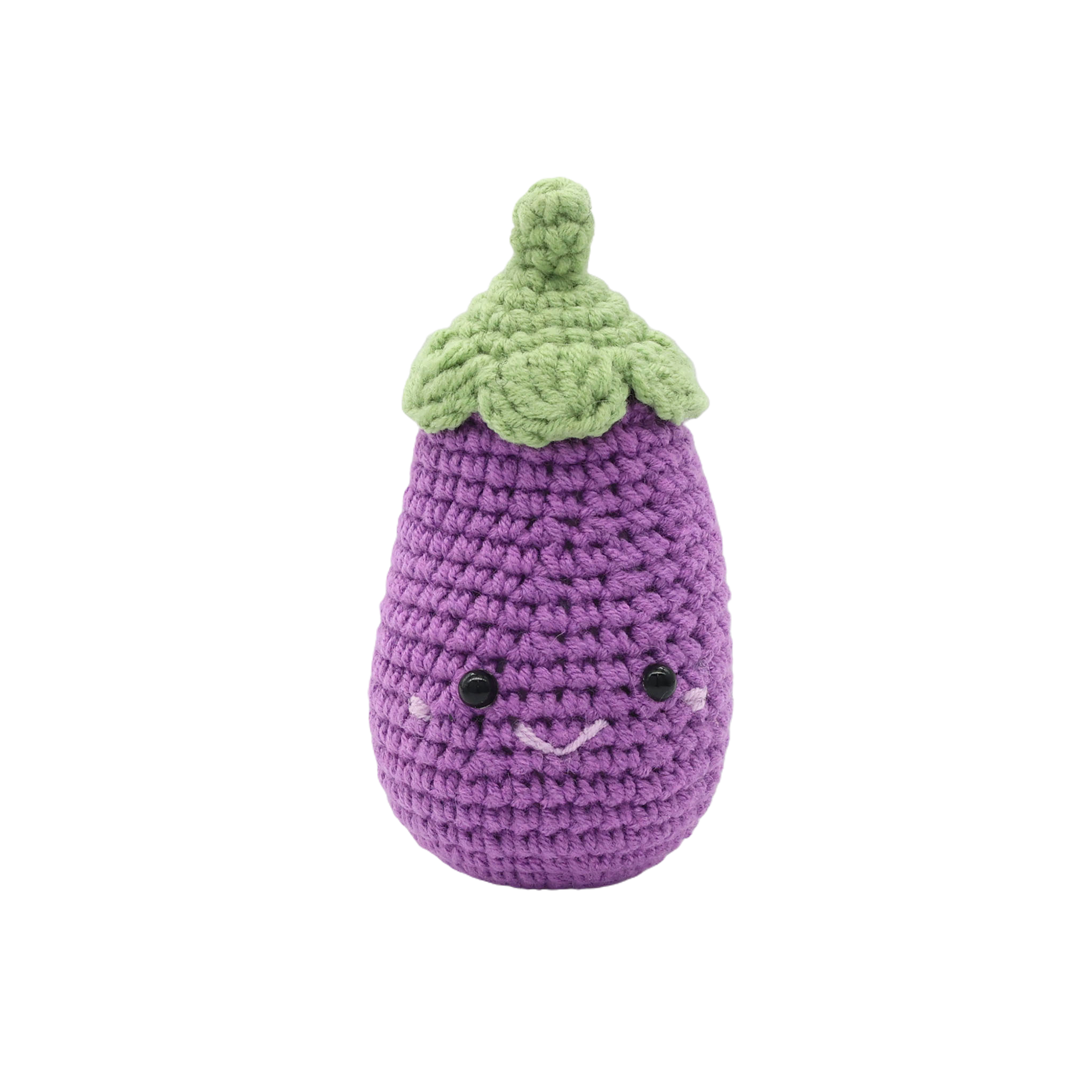 KIT DIY PORTE-CLÉS CROCHET – AUBERGINE PBI ART