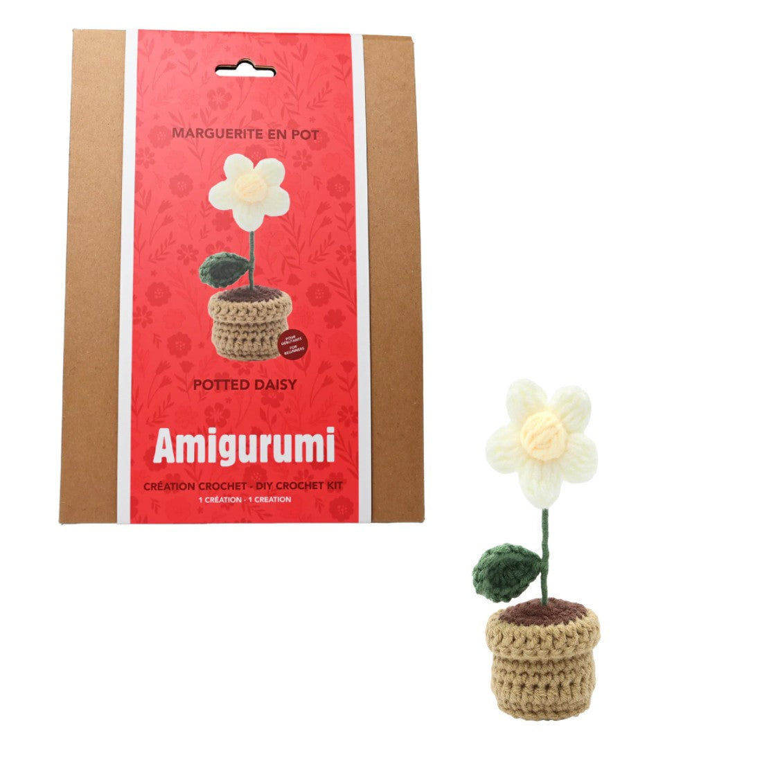 POTTED DAISY DIY CROCHET KIT