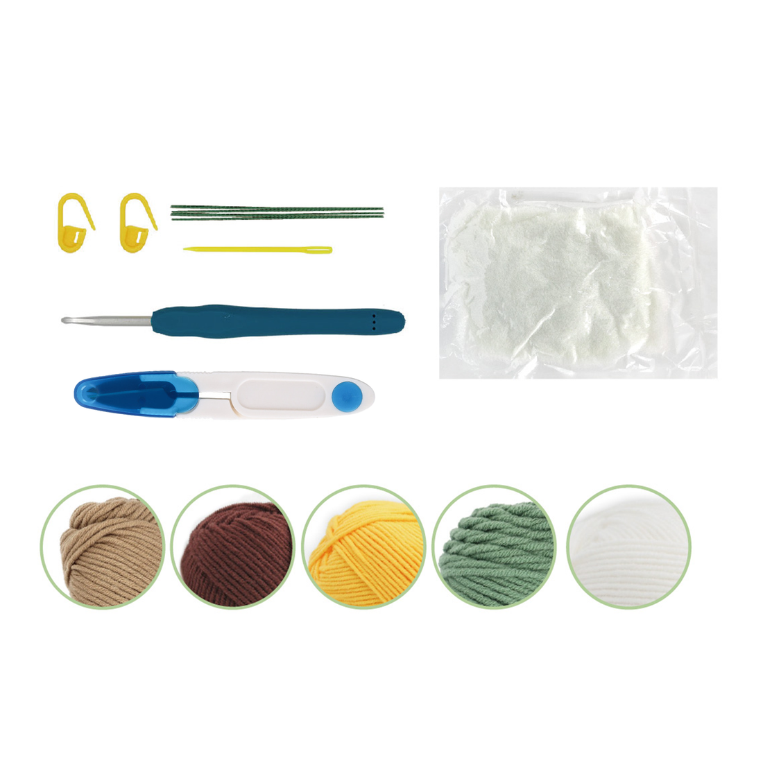 KIT DIY CROCHET – TOURNESOL EN POT PBI ART