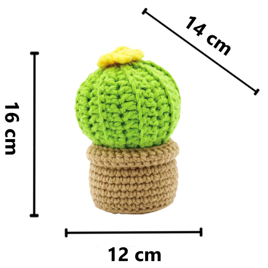 SMALL CACTUS DIY CROCHET KIT
