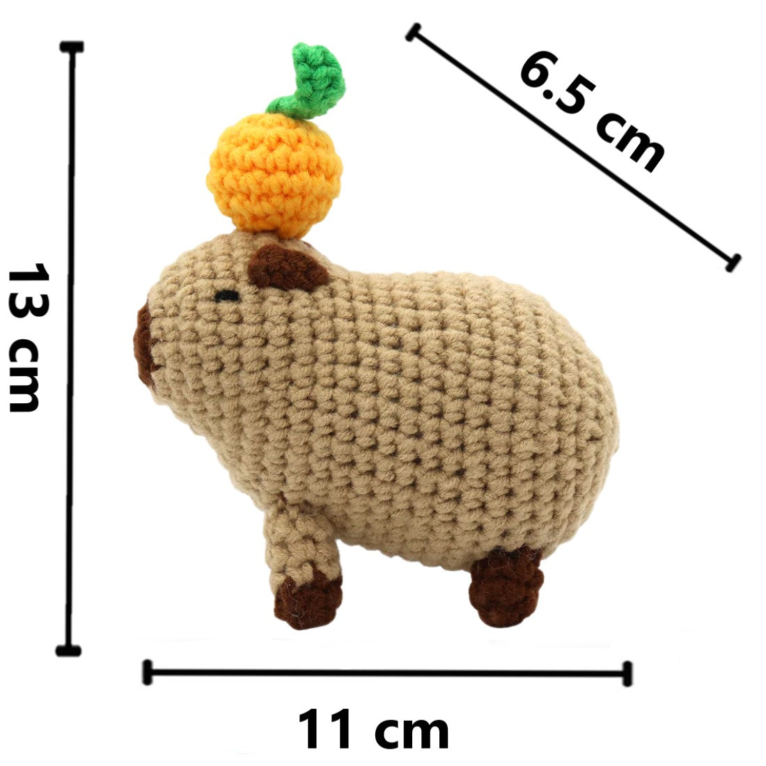 KIT DIY CROCHET – CAPYBARA ZEN