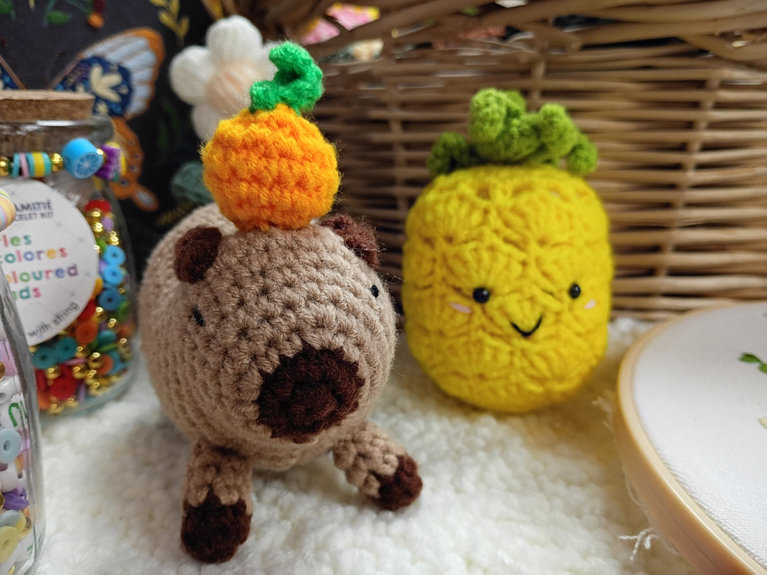 KIT DIY CROCHET – CAPYBARA ZEN