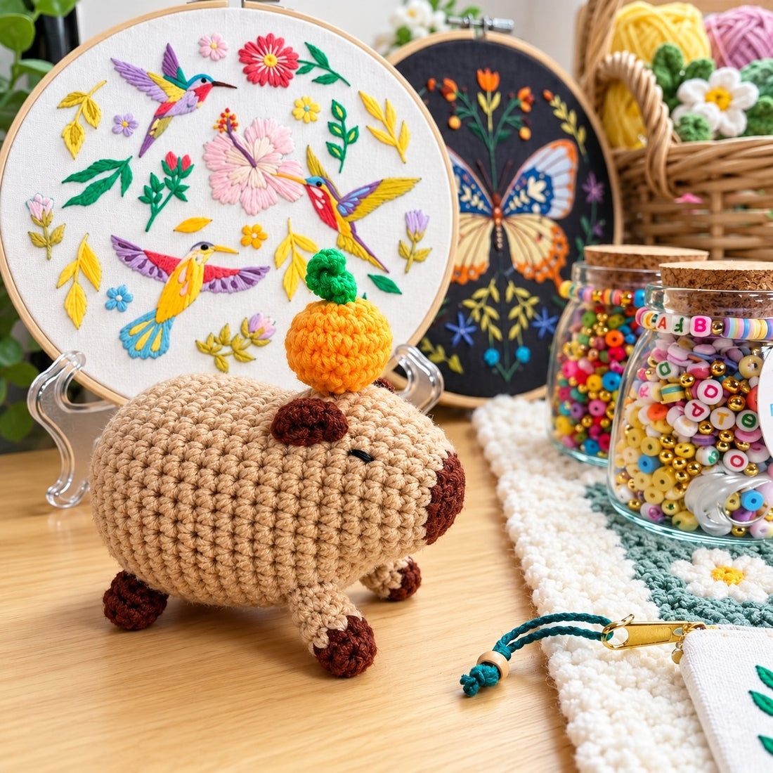 Kit de crochet – Capybara Zen (Amigurumi) - PBI ART