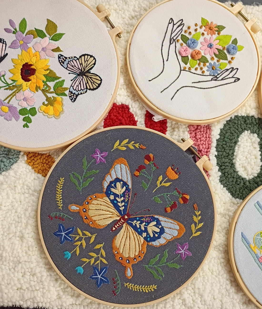 KIT DE BRODERIE – PAPILLON MINUIT PBI ART