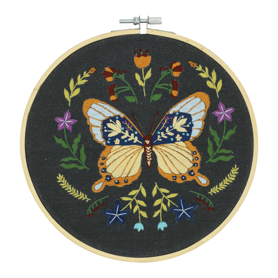 KIT DE BRODERIE – PAPILLON MINUIT PBI ART