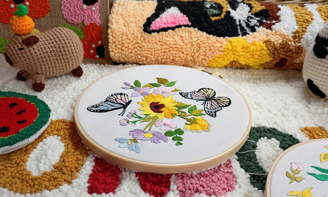 KIT DE BRODERIE– PAPILLON PBI ART