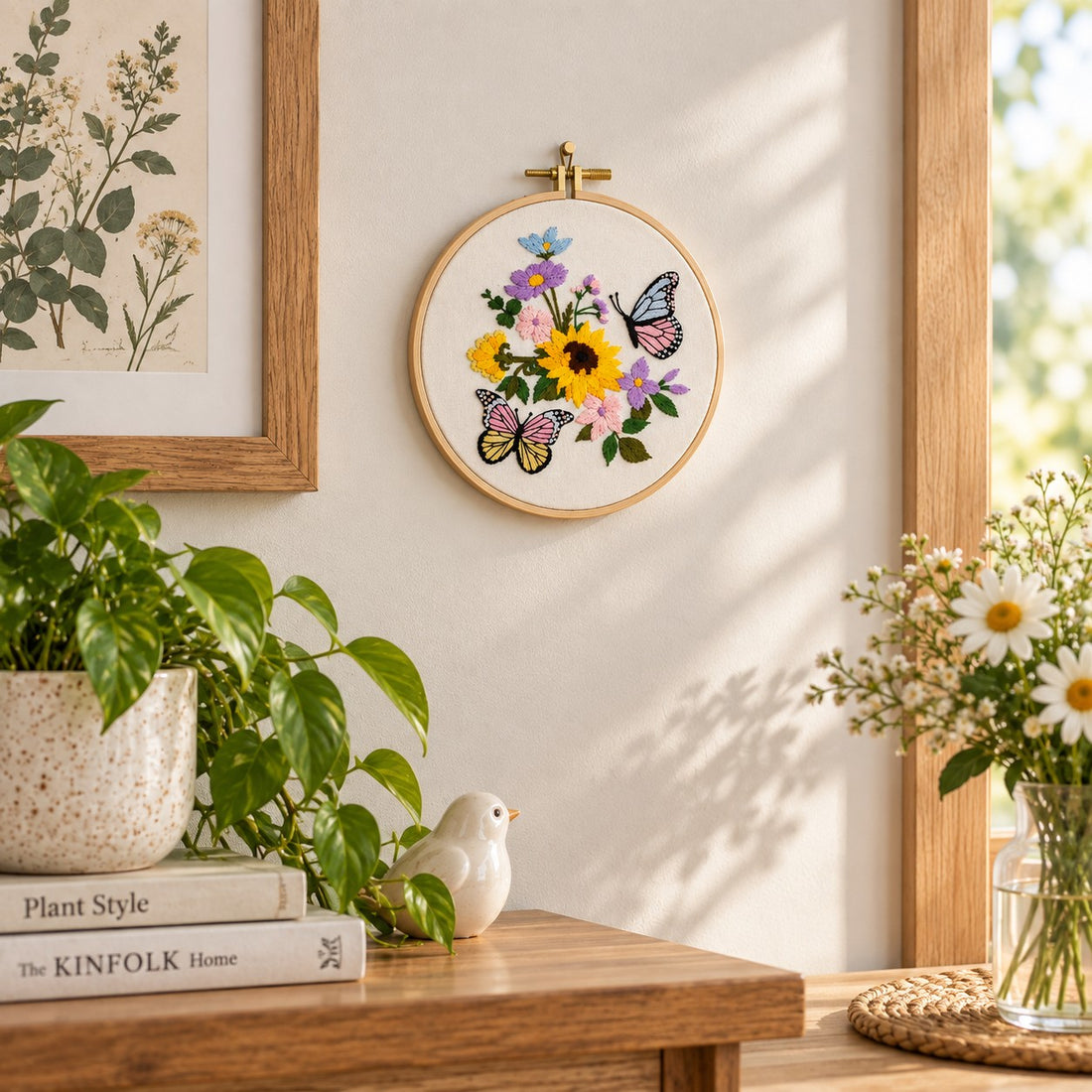 KIT DE BRODERIE– PAPILLON - PBI ART