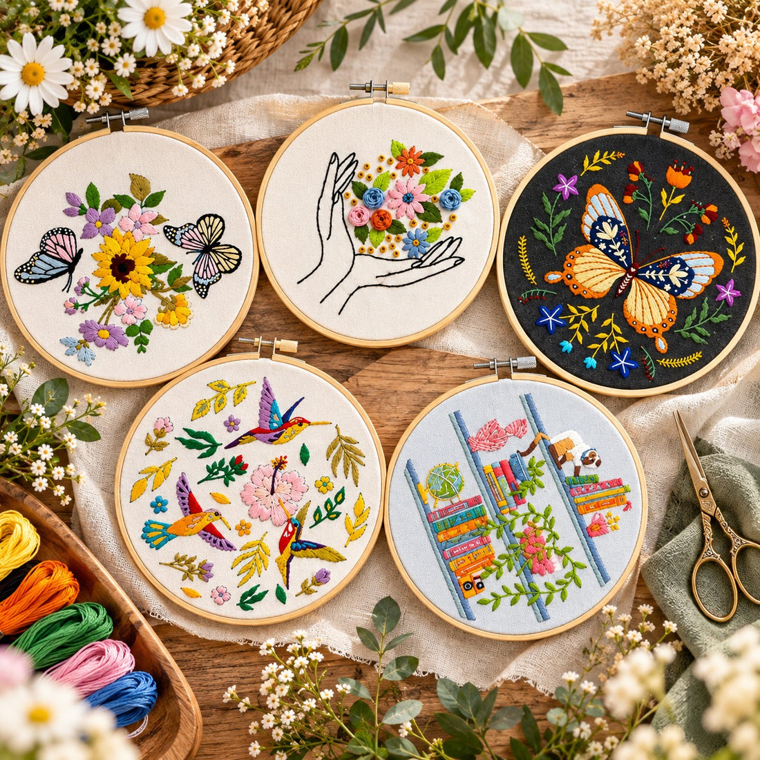 KIT DE BRODERIE – L'ENVOLÉE - PBI ART