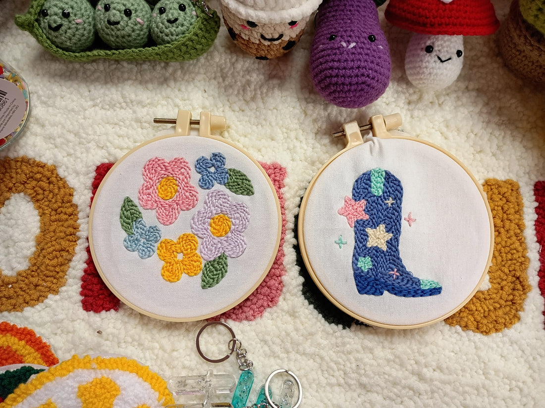 KIT MINI PUNCH NEEDLE – COWBOY PBI ART