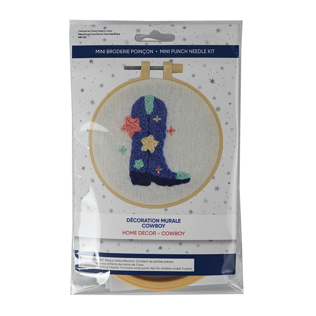 KIT MINI PUNCH NEEDLE – COWBOY PBI ART