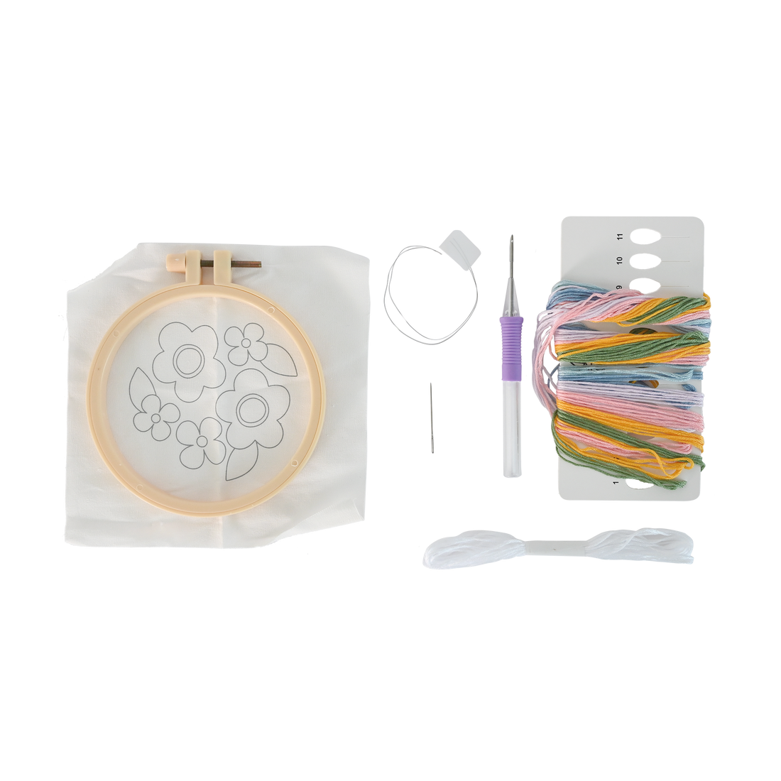 KIT MINI PUNCH NEEDLE – FLEUR PBI ART