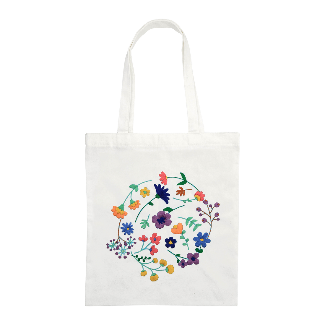 KIT DE BRODERIE – TOTE BAG FLEURI PBI ART