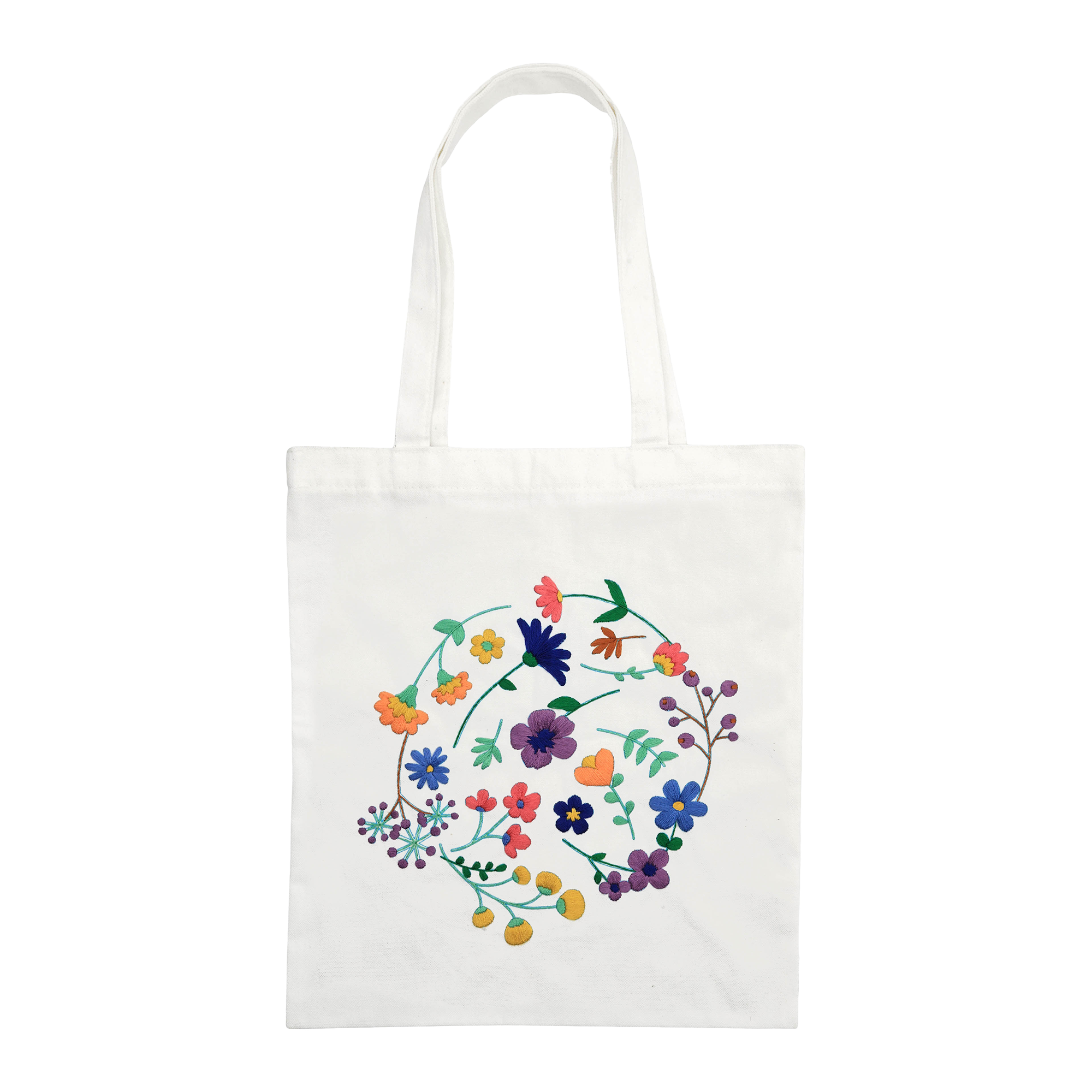 KIT DE BRODERIE – TOTE BAG FLEURI PBI ART