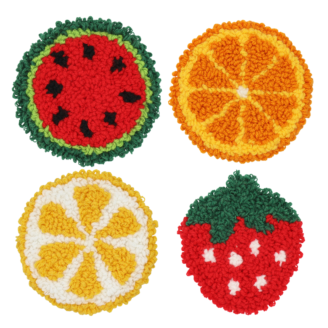 KIT SOUS-VERRES PUNCH NEEDLE – FRUIT PBI ART