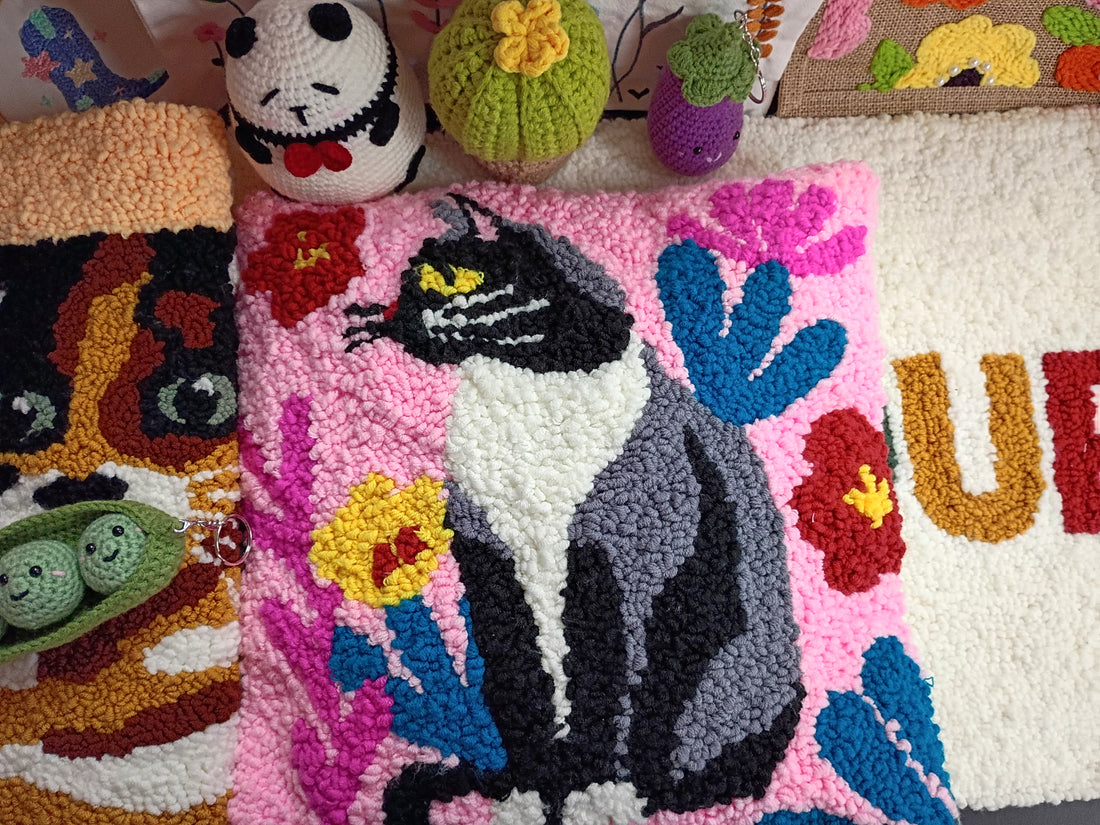 KIT COUSSIN PUNCH NEEDLE – CHAT PBI ART