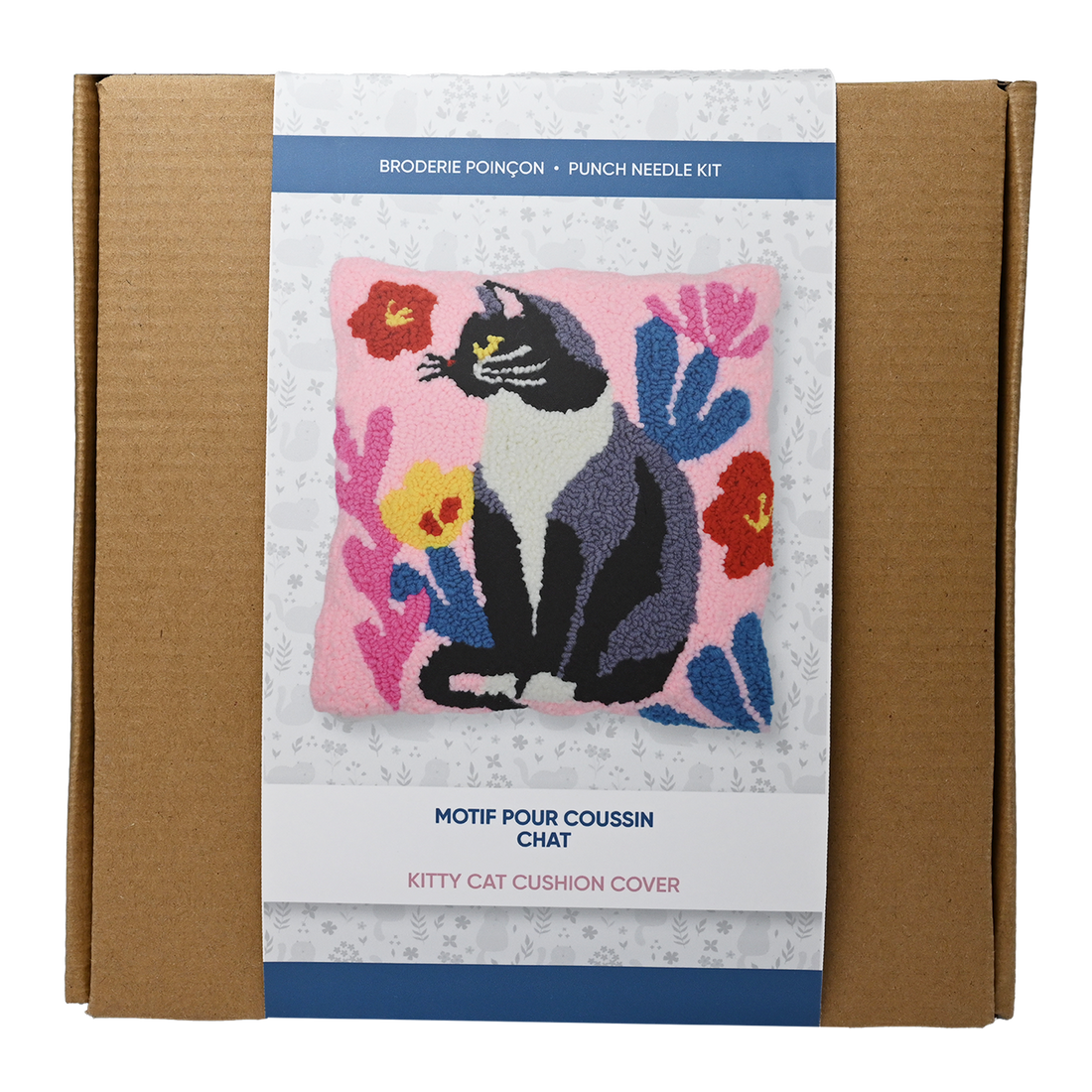 KIT COUSSIN PUNCH NEEDLE – CHAT PBI ART