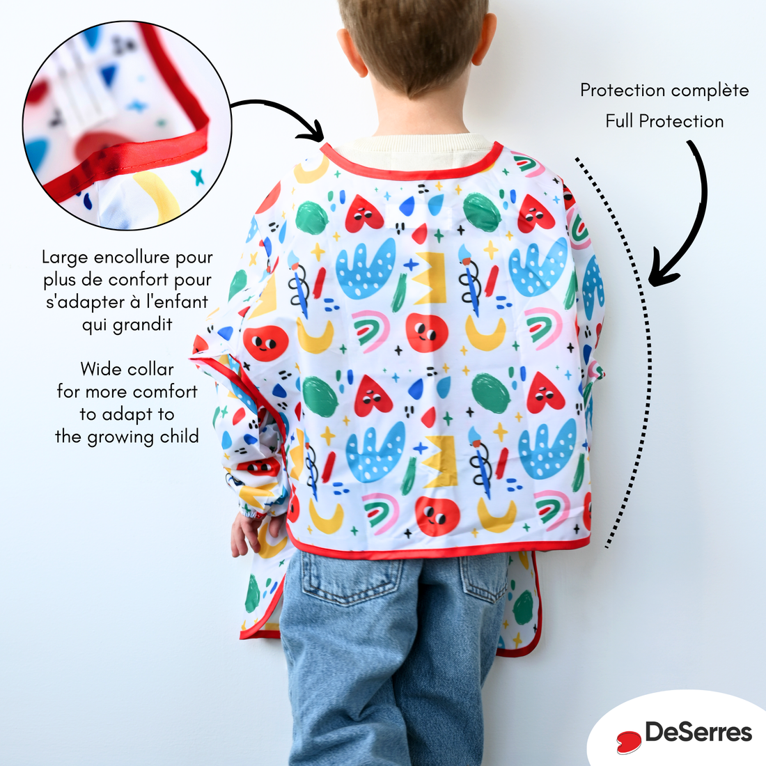 TABLIER POUR ENFANTS 3-5 DESERRES