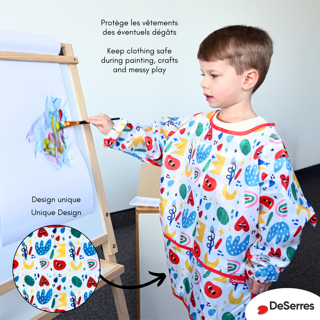 TABLIER POUR ENFANTS 3-5 DESERRES