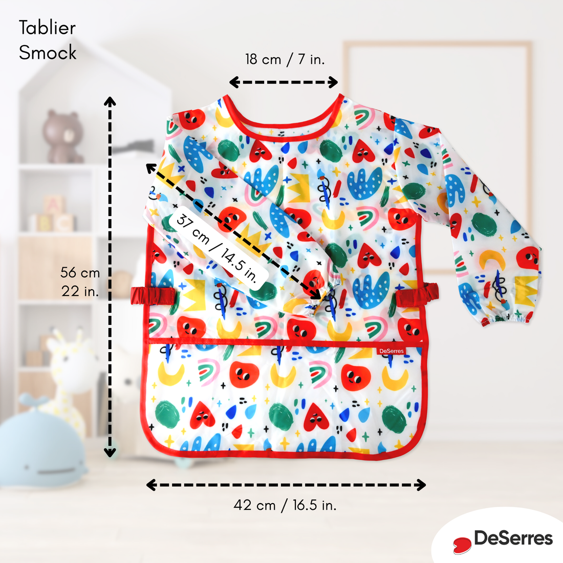 TABLIER POUR ENFANTS 3-5 DESERRES