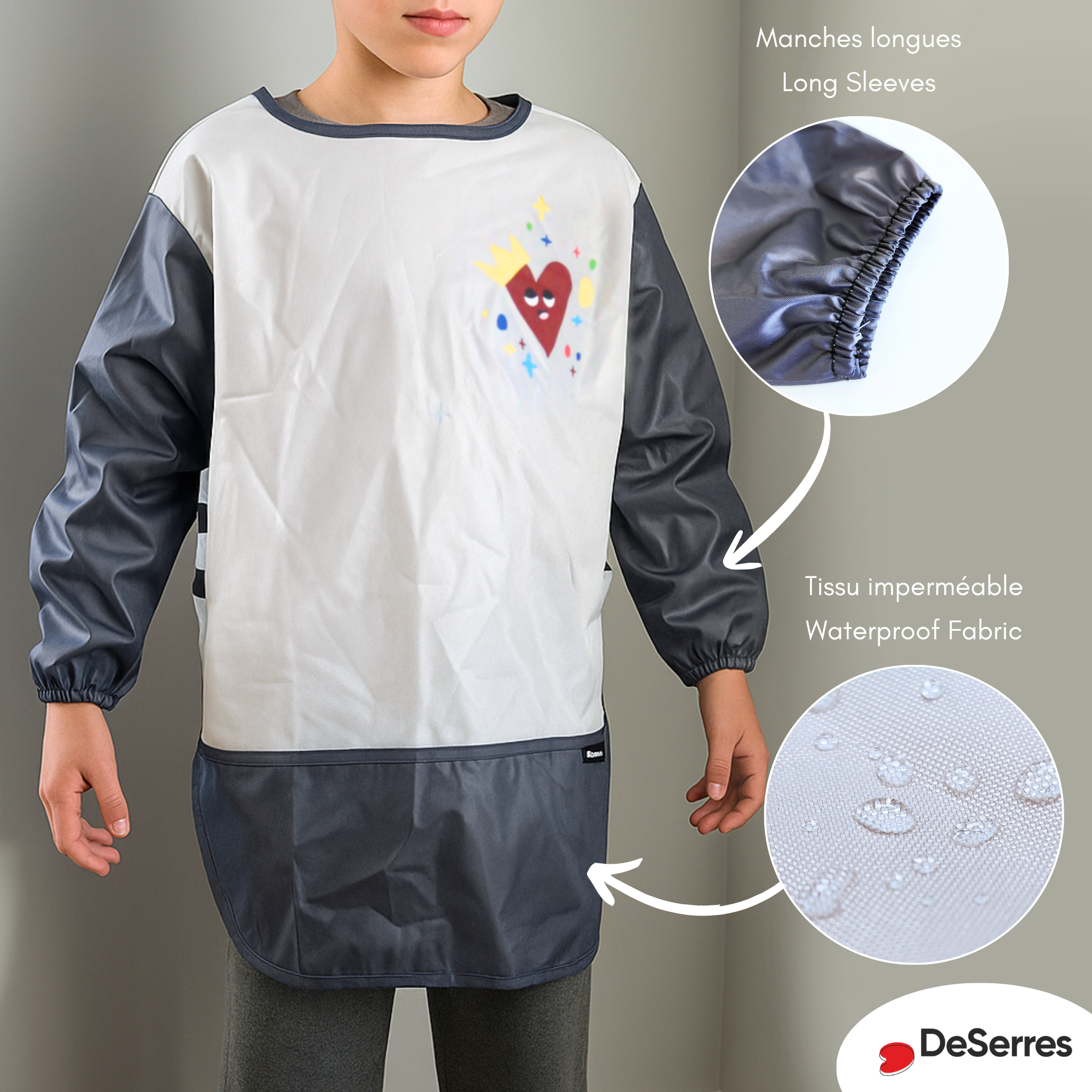 TABLIER POUR ENFANTS  5-8 DESERRES