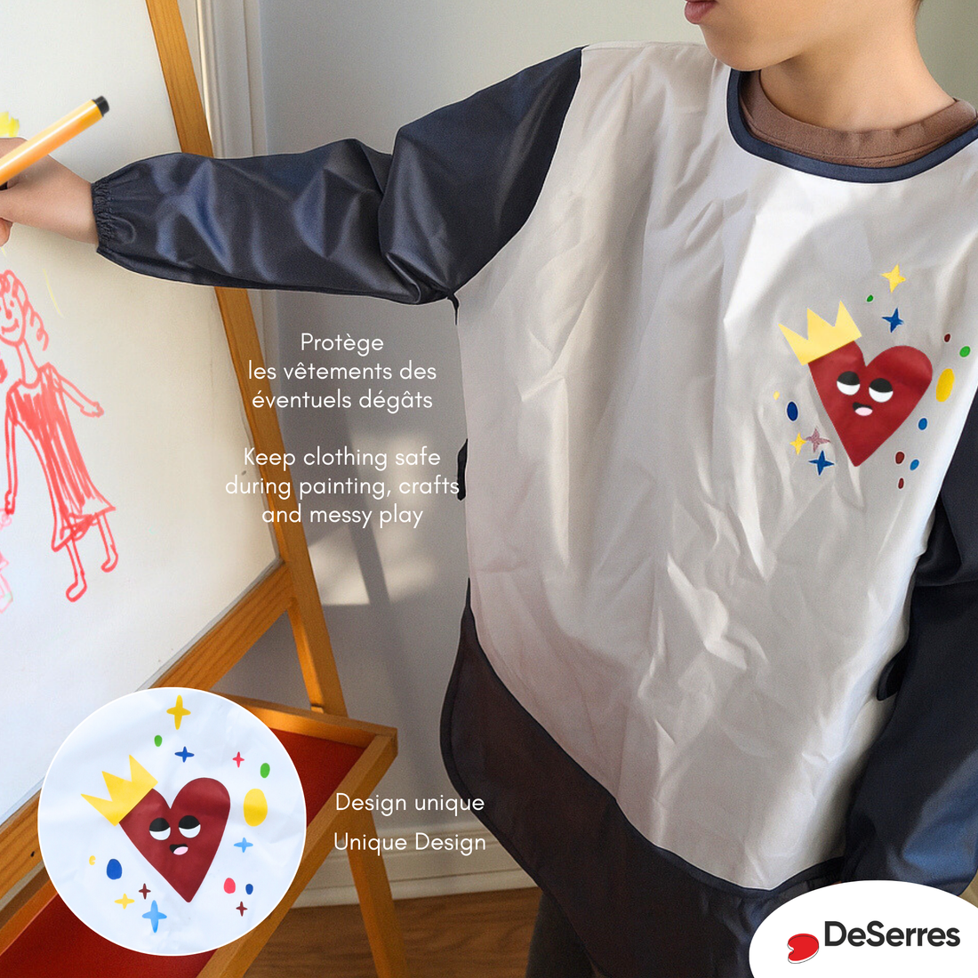 TABLIER POUR ENFANTS  5-8 DESERRES