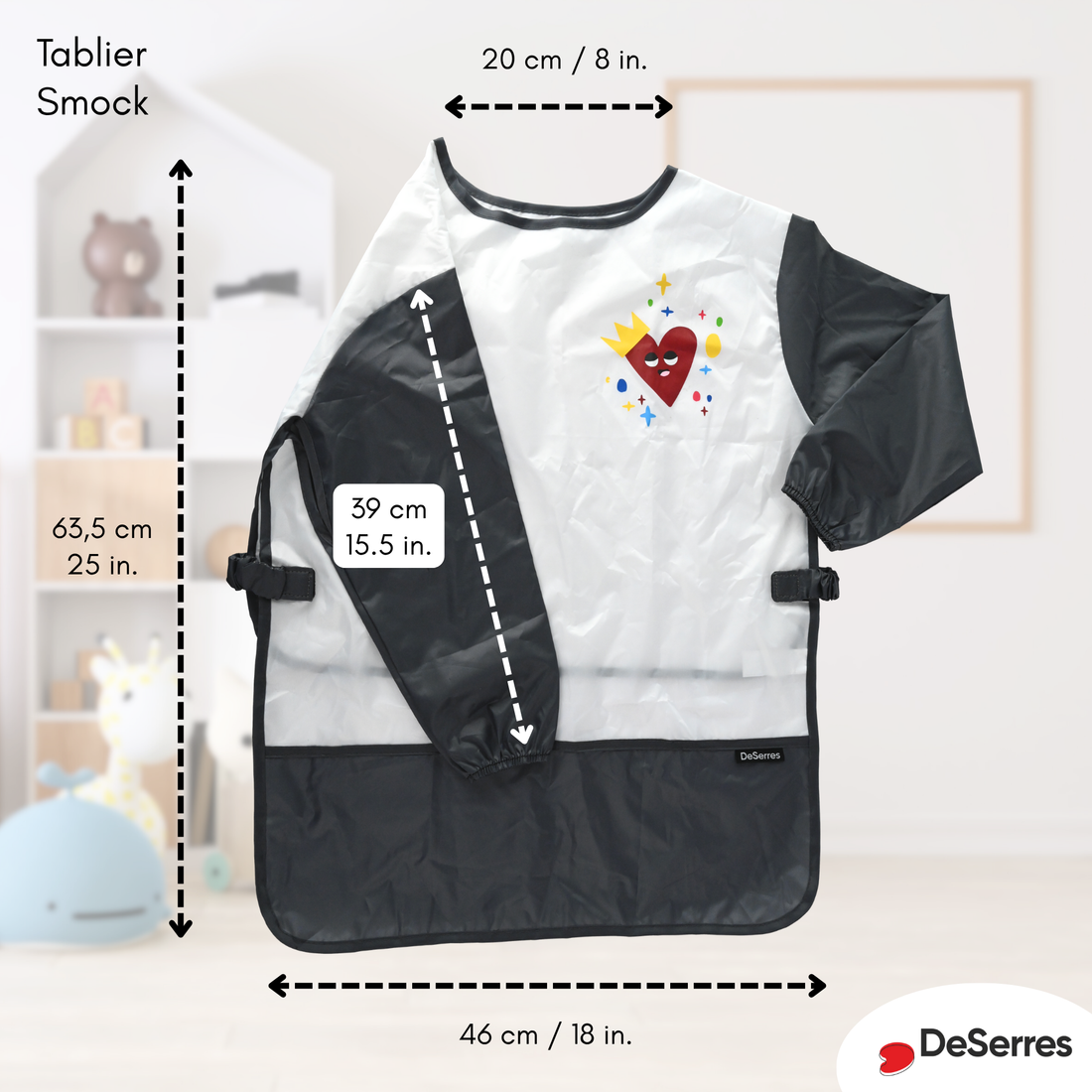 TABLIER POUR ENFANTS  5-8 DESERRES