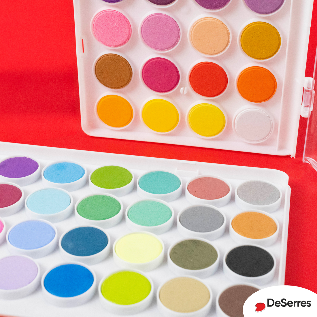 ENSEMBLE AQUARELLE - 36 COULEURS DESERRES