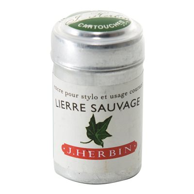 Boite De 6 Cartouches Lierre Vert J.HERBIN
