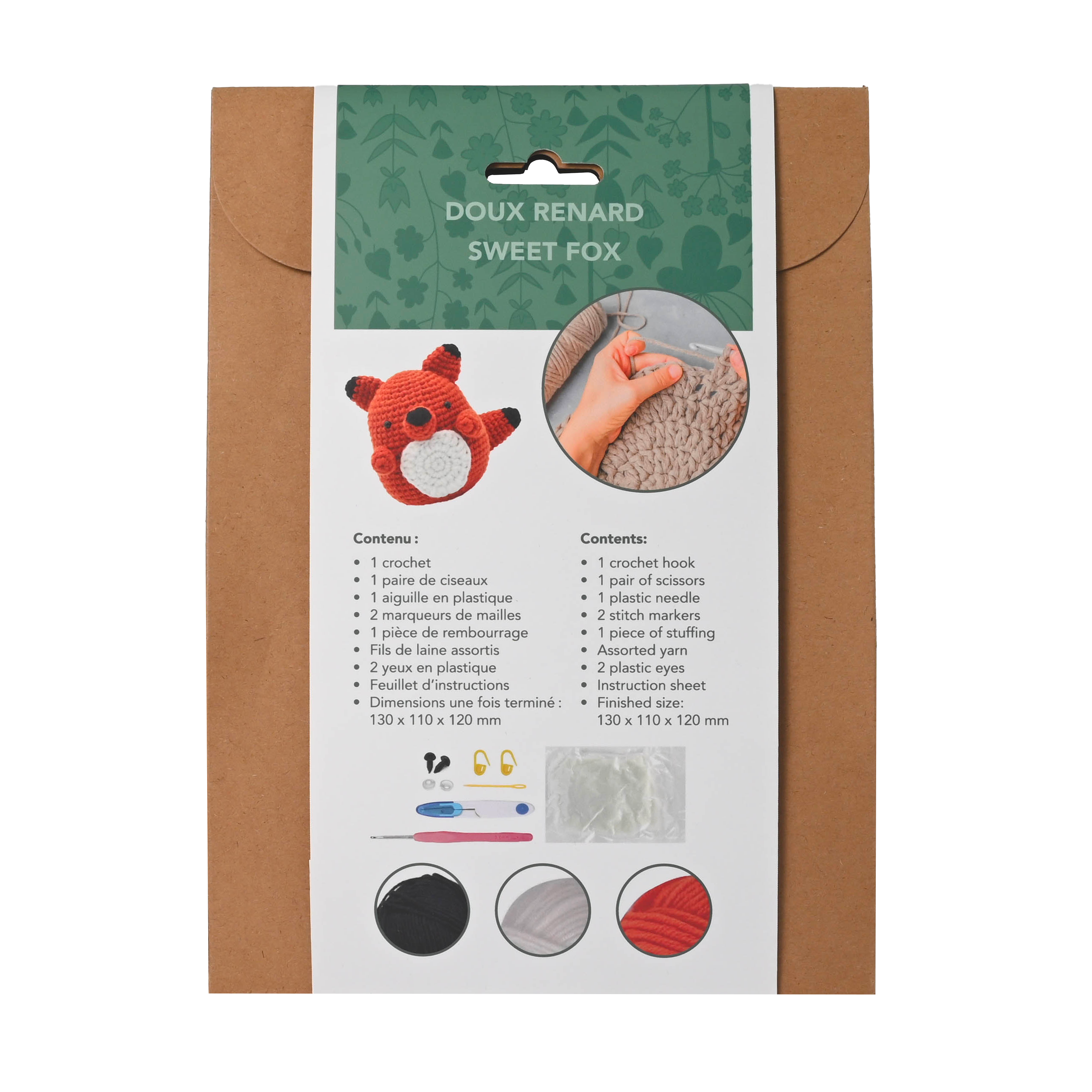 SWEET FOX DIY CROCHET KIT