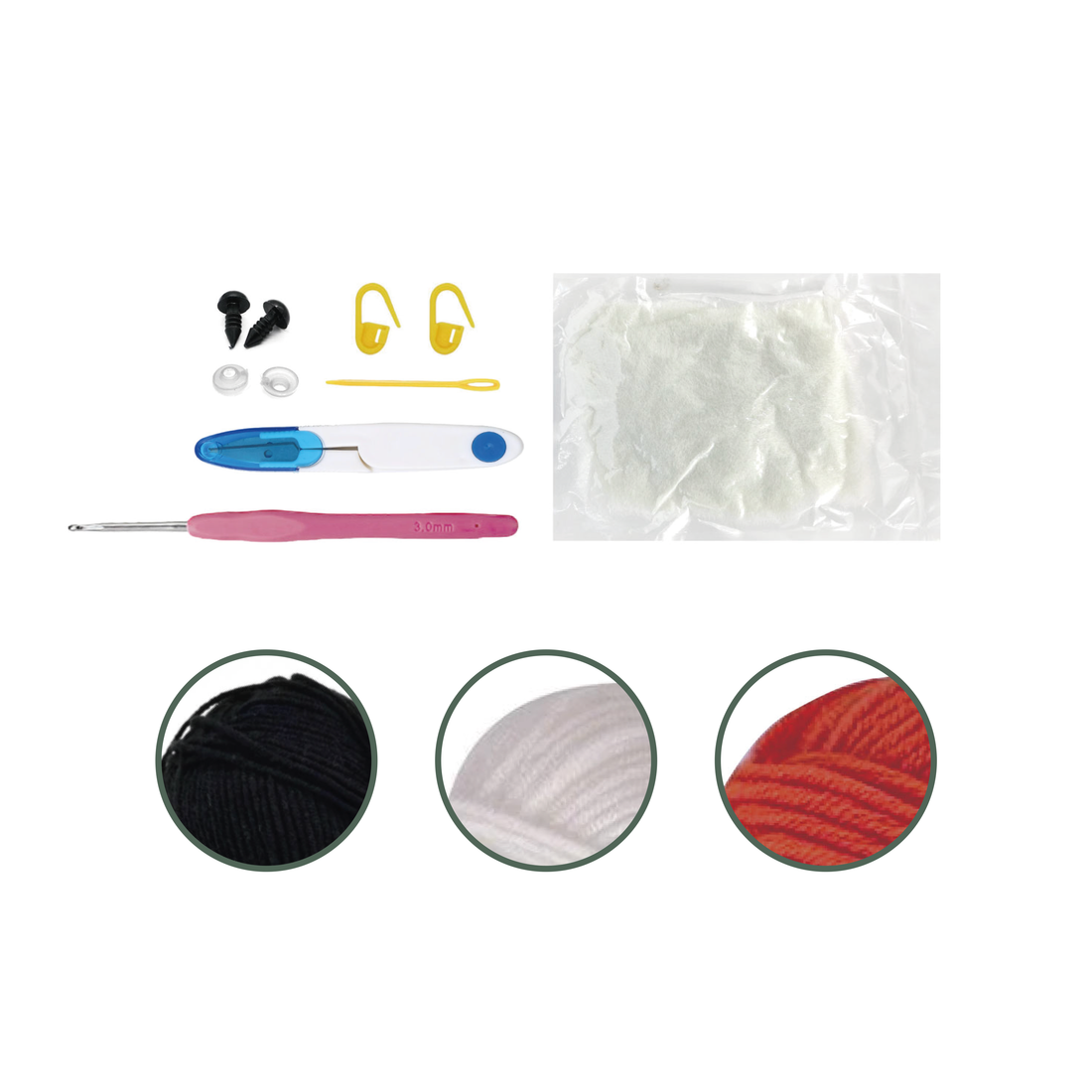 KIT DIY CROCHET – DOUX RENARD
