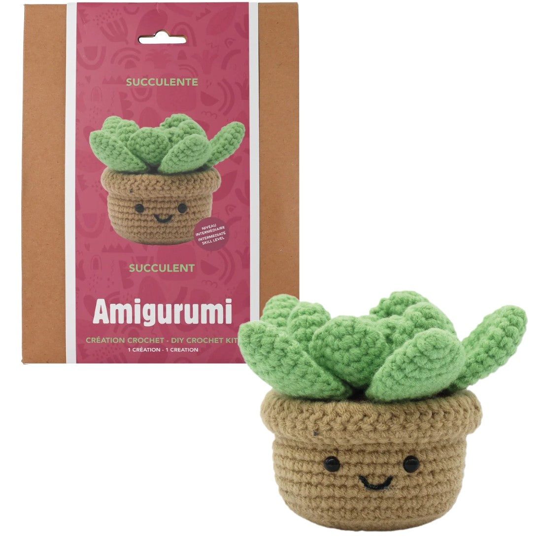 KIT DIY CROCHET – SUCCULENTE