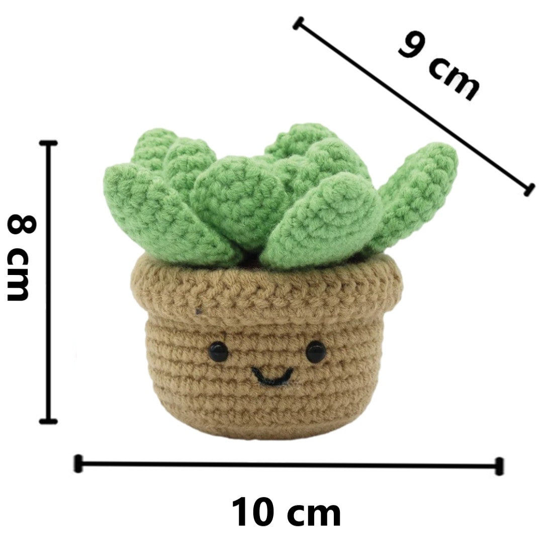 KIT DIY CROCHET – SUCCULENTE
