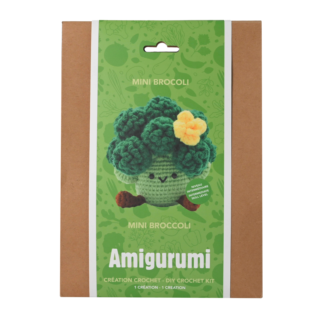 MINI BROCOLI BUDDY DIY CROCHET KIT