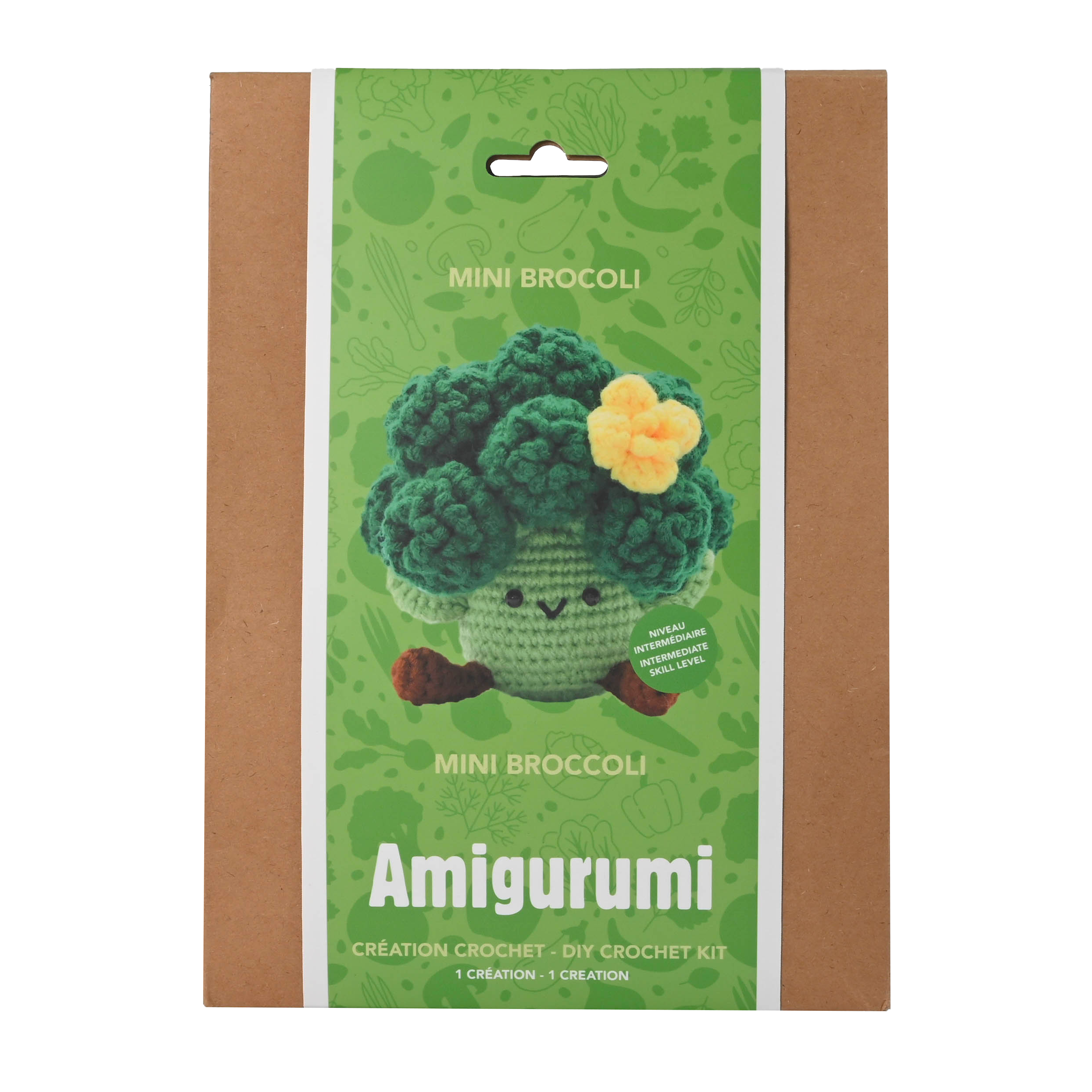 MINI BROCOLI BUDDY DIY CROCHET KIT